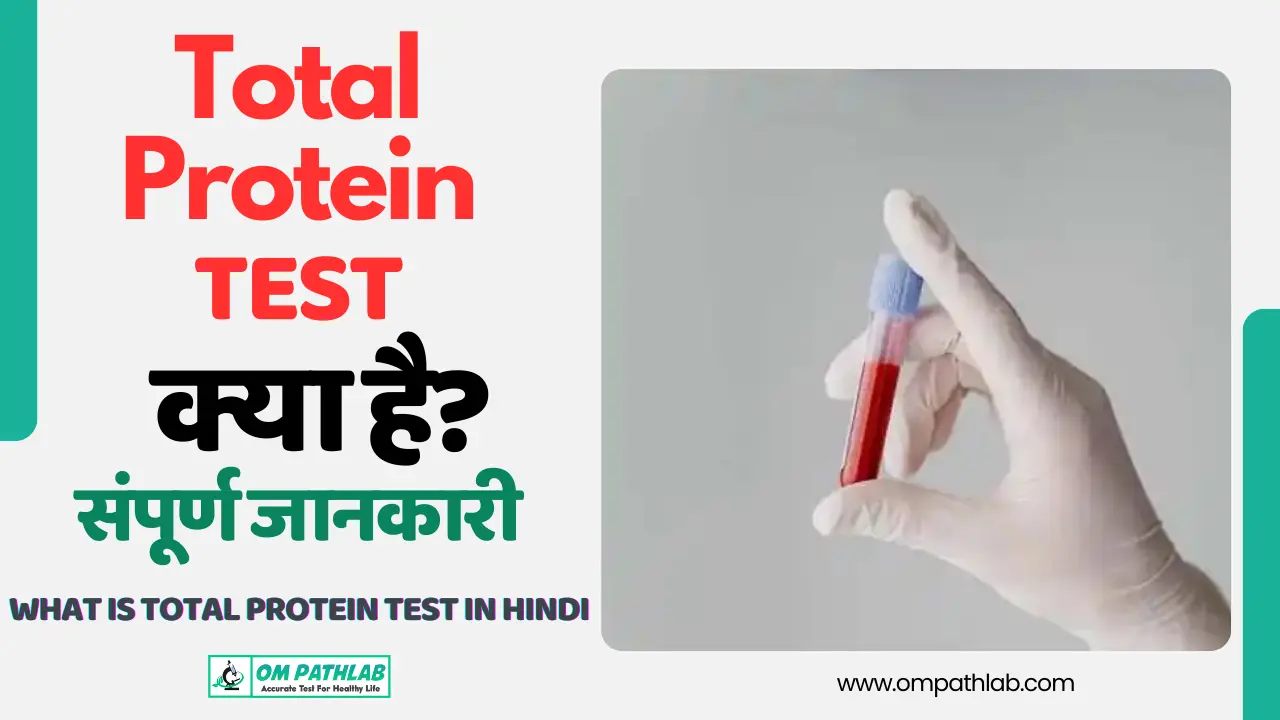 What is total protein Test Test in Hindi