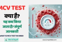 What is MCV Test in Hindi